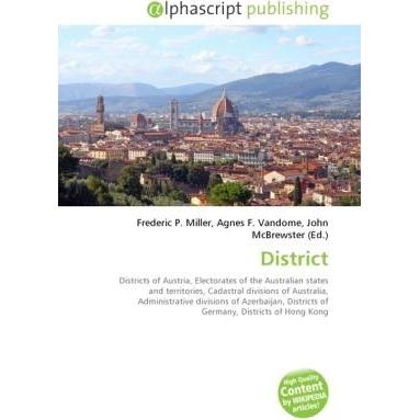 District, Fachbücher von Agnes F. Vandome, Frederic P. Miller, John McBrewster