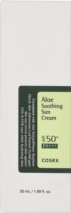 Image du produit Cosrx Aloe Apaisant (Crème solaire visage, SPF 50, 50 ml)