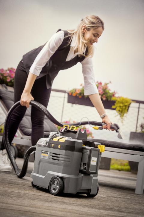Productafbeelding Kärcher Batterij Waszuiger Puzzi 9/1 Bp Pack (Nat-droog stofzuiger)