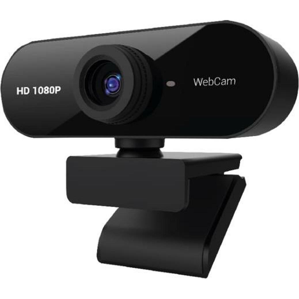 Nilox web cam 1080 30fps, Webcam, Nero
