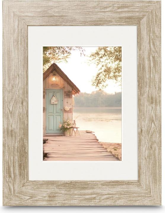 Produktbild Hama Cottage Braun 15x20 Kunstst.inkl.Passepartout 193330 (10 x 15 cm, 15 x 20 cm)