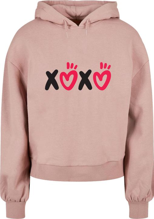Produktbild Merchcode Ladies Valentines Day - XOXO Organic Oversized Hoody - 113439 (M, S)