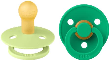 Produktbild Bibs - Pacifier Colour 2 Pack - Matcha/Cactus - Size 2 (2x, 6 - 12 Monate)