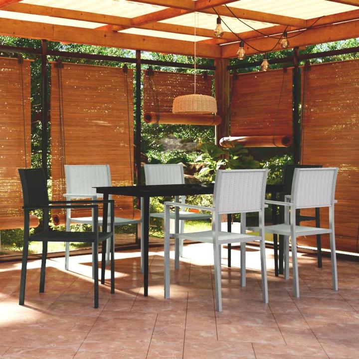 Produktbild vidaXL Garten-Essgruppe (140 x 70 x 74 cm)