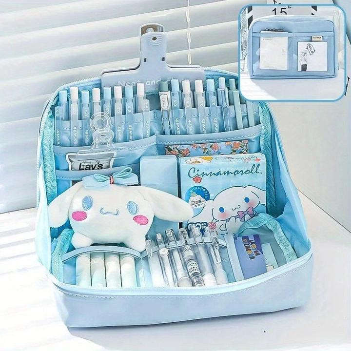 Only-Bags.Store Astuccio per matite a 12 strati di grande capacità: Di bell'aspetto, multifunzionale