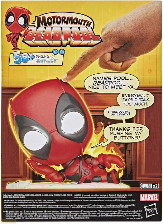Immagine prodotto Hasbro Marvel Elektronische Figur Motormouth Deadpool 13 cm