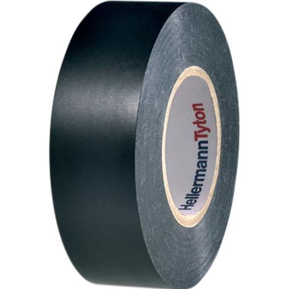 HellermannTyton, Klebeband, Hellermann Tyton HTAPE-FLEX1000+19x20 - Schwarz - Bündelung - Befestigung - Hand (19 mm)