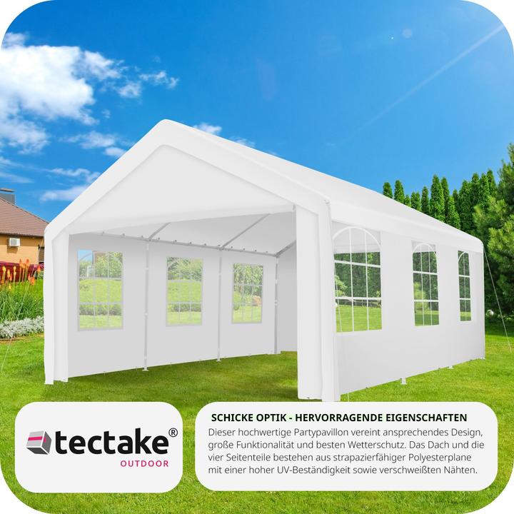 Actual product image tectake Garden (600 cm, 400 cm)