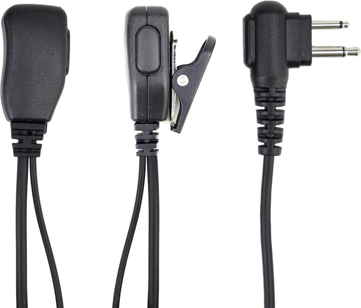 Actual product image PNI Headphones with microphone and acoustic tube HM92 with 2-pin PNI-MT plug