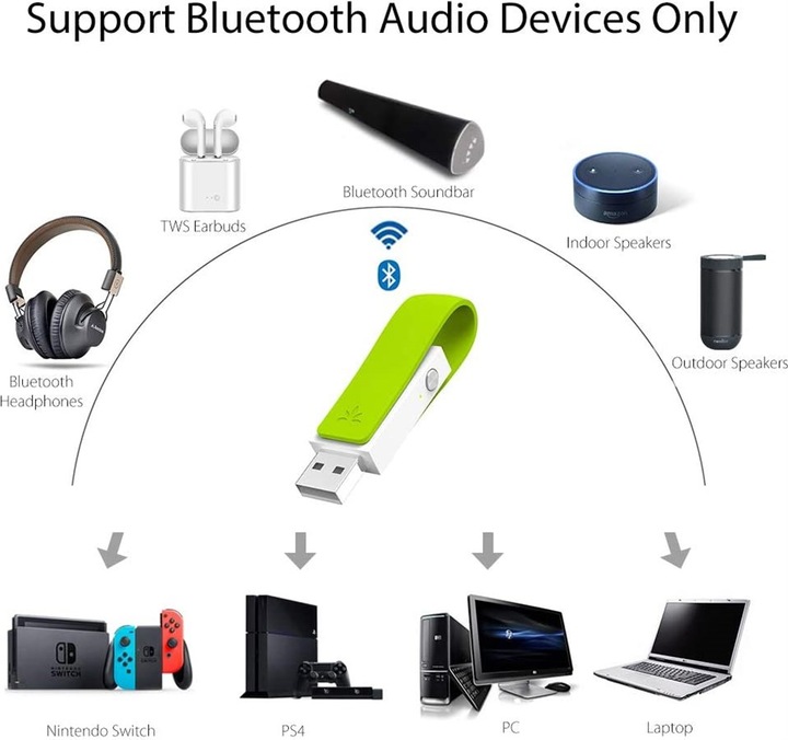Actual product image Avantree Leaf (Transmitter & Receiver)