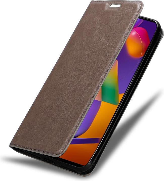 Actual product image Cadorabo Book Invisible Magnet Cover (Samsung Galaxy M31s)