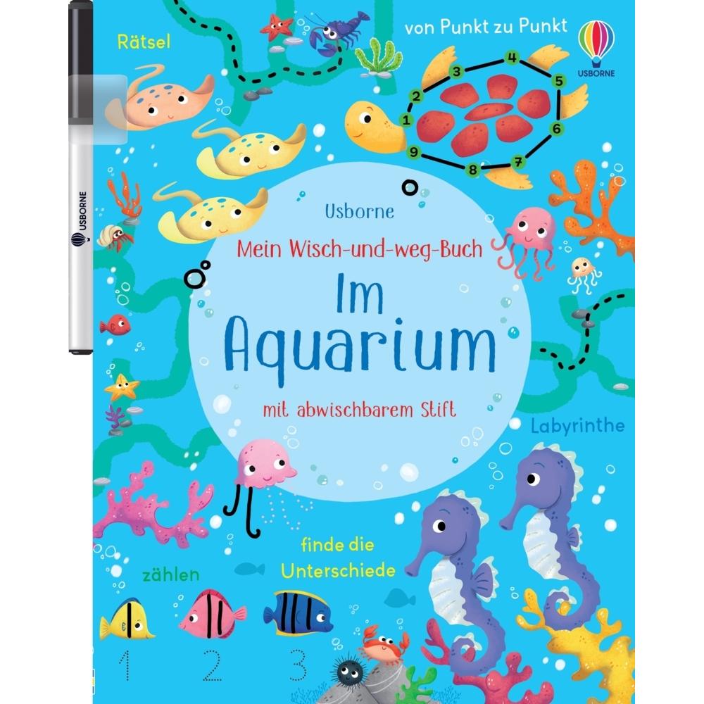 Mein Wisch-und-weg-Buch: Im Aquarium, Kinderbücher von Kirsteen Robson, Manuela Berti