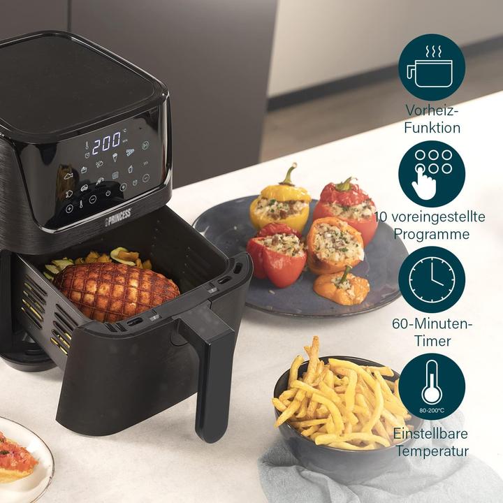 Actual product image Princess Hot air fryer with 3,5 L (EU plug)