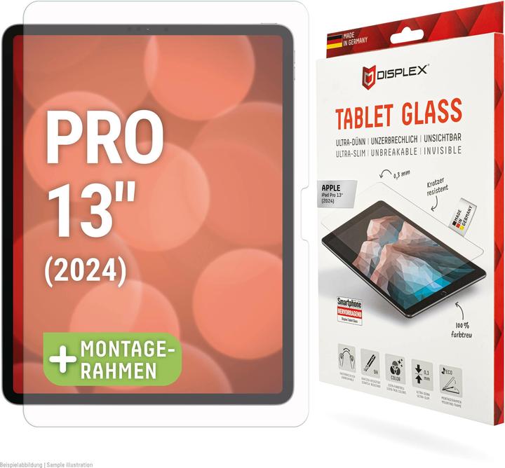 Produktbild Displex Tablet Glass, Tablet Schutzglas (1 Stück, iPad Pro 13 2024 (M4))