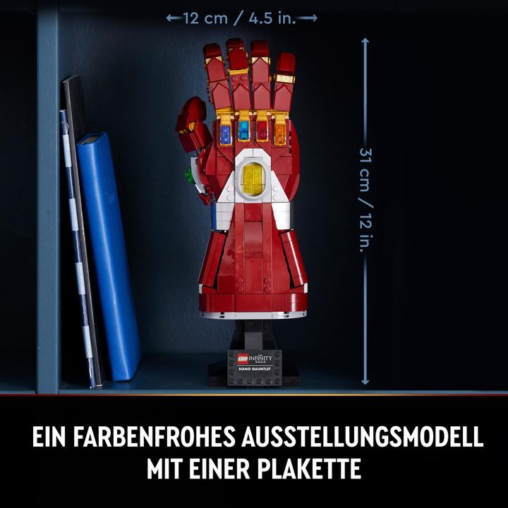 Actual product image LEGO 76223 Marvel Iron Man Glove (76223, LEGO Marvel)