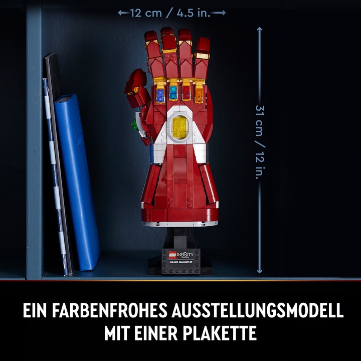 Image du produit LEGO 76223 Gant Marvel Iron Man (76223, LEGO Marvel)