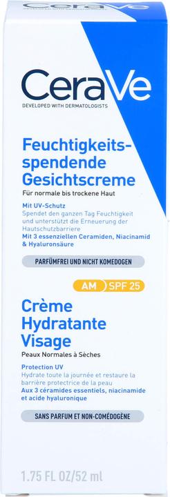 Produktbild CeraVe Gesichtscreme (52 ml, Tagescreme, SPF 25)
