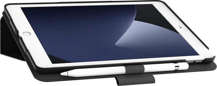 Produktbild Incipio Sureview - Flip cover for tablet - polyurethane, polycarbonate - jet black - 10.2" - for App (iPad 10.2, iPad 10.2 2019)