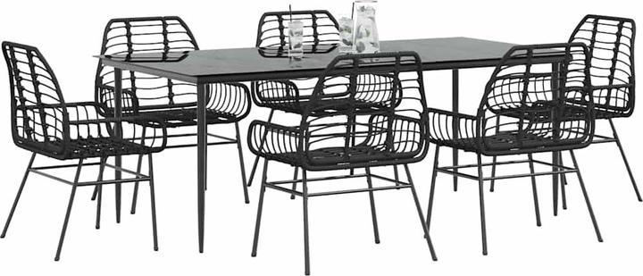 Produktbild vidaXL Garten Essgruppe (200 x 100 x 74 cm)