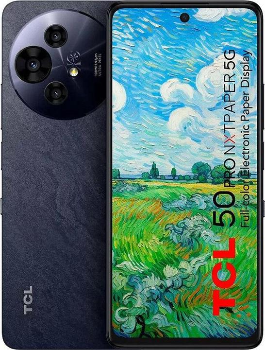 Image du produit TCL 50 NxtPaper (256 Go, Gris lune, 6.78", SIM + eSIM, 5G)