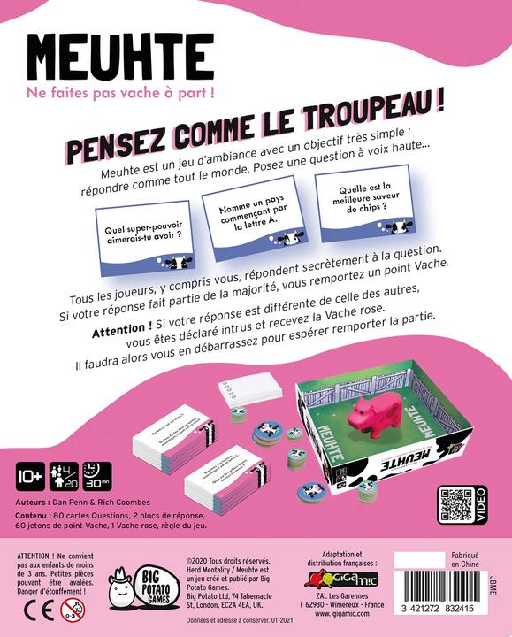 Actual product image Gigamic Meuhte f (French)