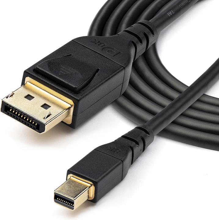 Immagine prodotto StarTech Cavo certificato VESA da Mini DisplayPort a DisplayPort 1.4 - HBR3 HDR - Super mDP a DP 1.4 (1 m, DisplayPort, 1.4)
