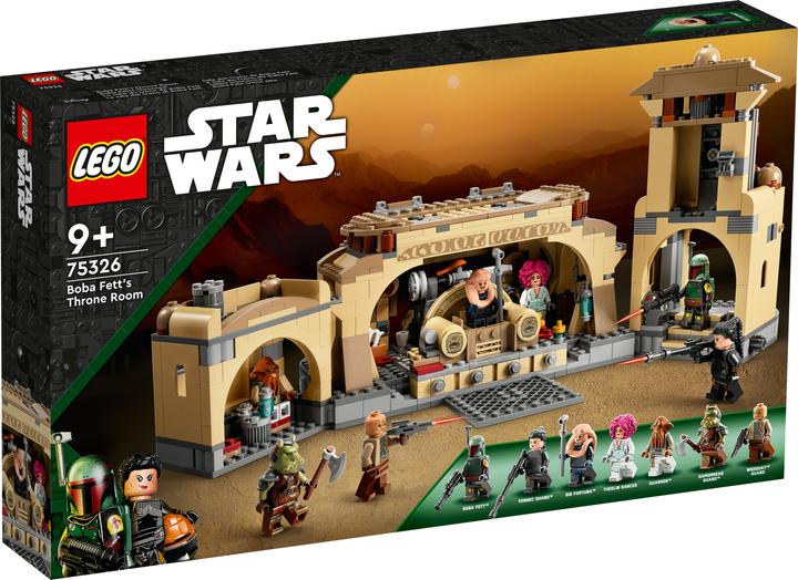 Actual product image LEGO Boba Fett's throne room (75326, LEGO Star Wars)