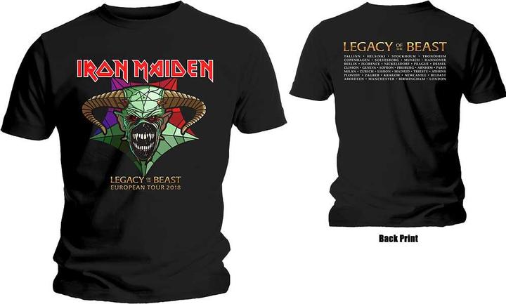 Immagine prodotto Iron Maiden Legacy Of The Beast Tour (L)