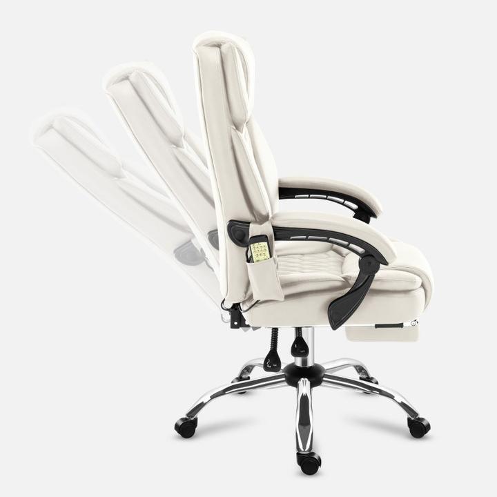 Image du produit Mark Adler Fotel obrotowy Boss 6.0 Beige (47 - 55 cm)