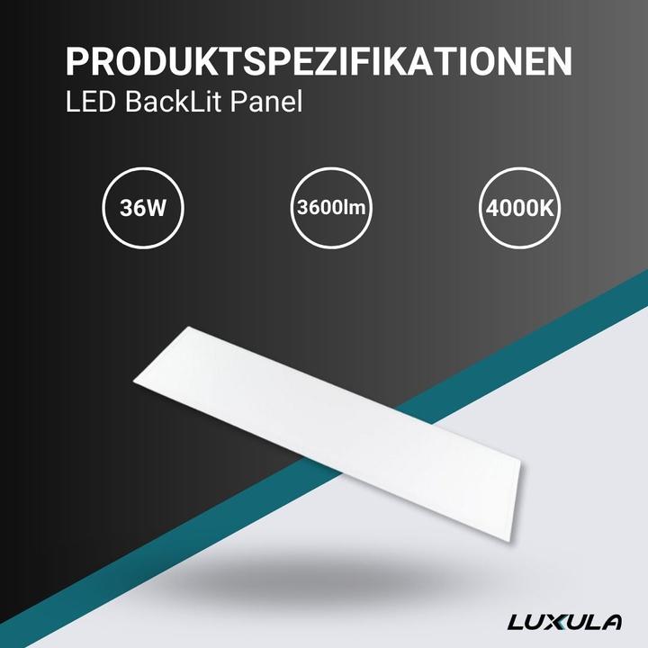 Produktbild Luxula LED-Panel (3600 lm)