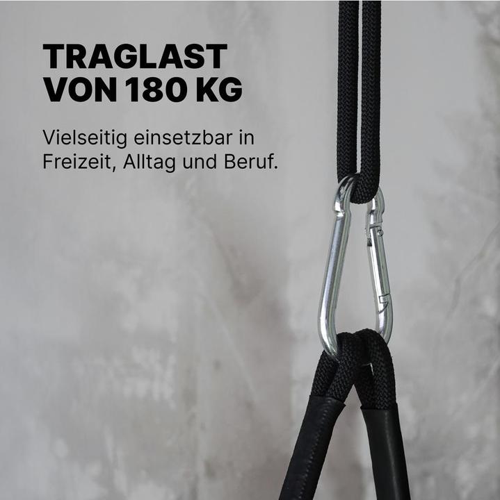 Produktbild Dönges Feuerwehr-Karabinerhaken, DIN 5299 C, 70 x 7 mm, verzinkt, 7 x 70 mm, 350 kg