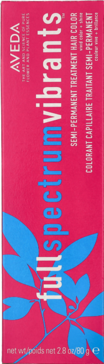 Actual product image Aveda Full Spectrum Vibrant Hair Color Feather Semi-Permanent - You Choose