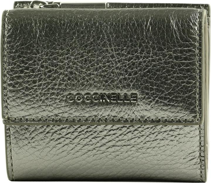 Actual product image Coccinelle Metallic Soft Wallet Grained Leather