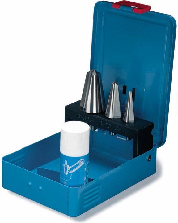 Produktbild Cimco Blechschälbohrer-Sortiment je 1 Stück Nr. 20 1280, Nr. 20 1282, Nr. 20 1284 (30 mm)