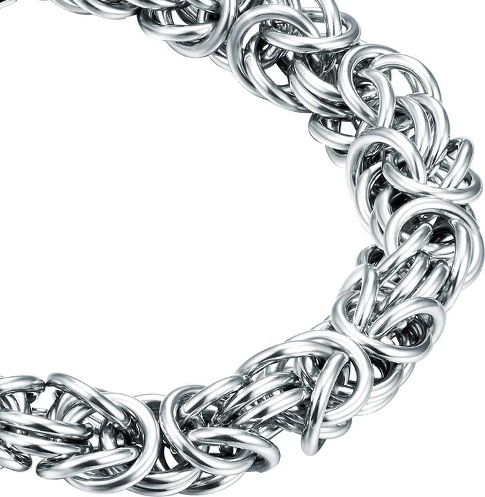 Produktbild True Rebels Herren Edelstahl silber - 26783 (23 cm, Edelstahl)