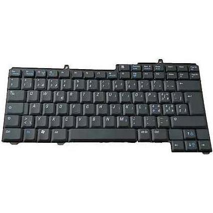 Dell Keyboard (SWISS), Notebook Ersatzteile, Schwarz