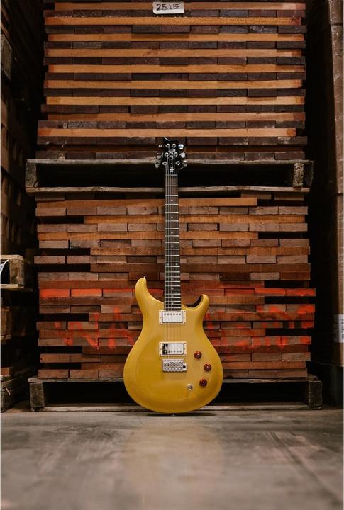 Actual product image PRS SE DGT | Gold Top (Electric guitar, Mahogany, Maple)