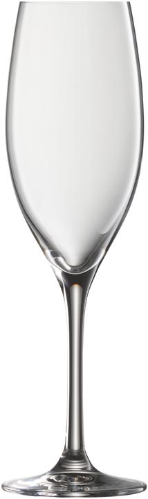 Image du produit WMF Set de 6 coupes à champagne Easy Plus, 250ml, verres en cristal, lavables au lave-vaisselle (25 cl, 6 Verres, Verres à vin blanc)