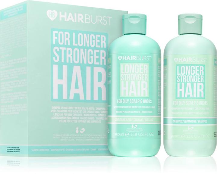 Hairburst Hair Burst Shampoo & Conditioner Set for Oily Hair Deep Cleansing and Purifying (350 ml)