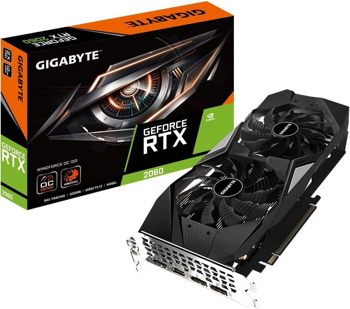 Gigabyte GeForce RTX 2060 12GB Windforce OC (12 GB)