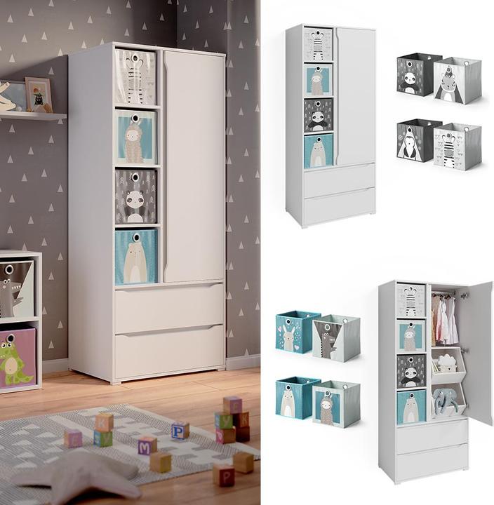 Actual product image Vicco Ruben (80 x 48 x 190 cm)
