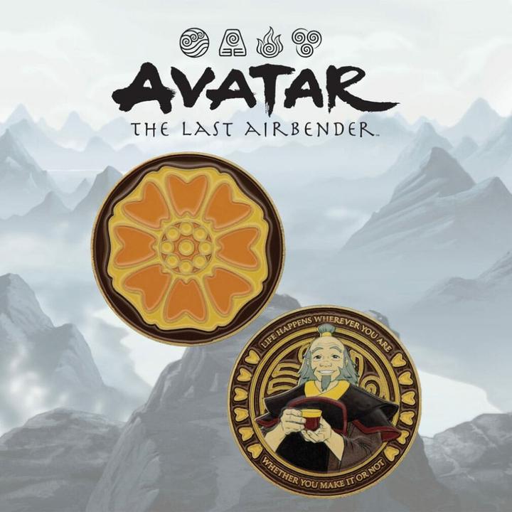 Produktbild Fanattik Avatar Der Herr der Elemente Sammelmünze Iroh Limited Edition