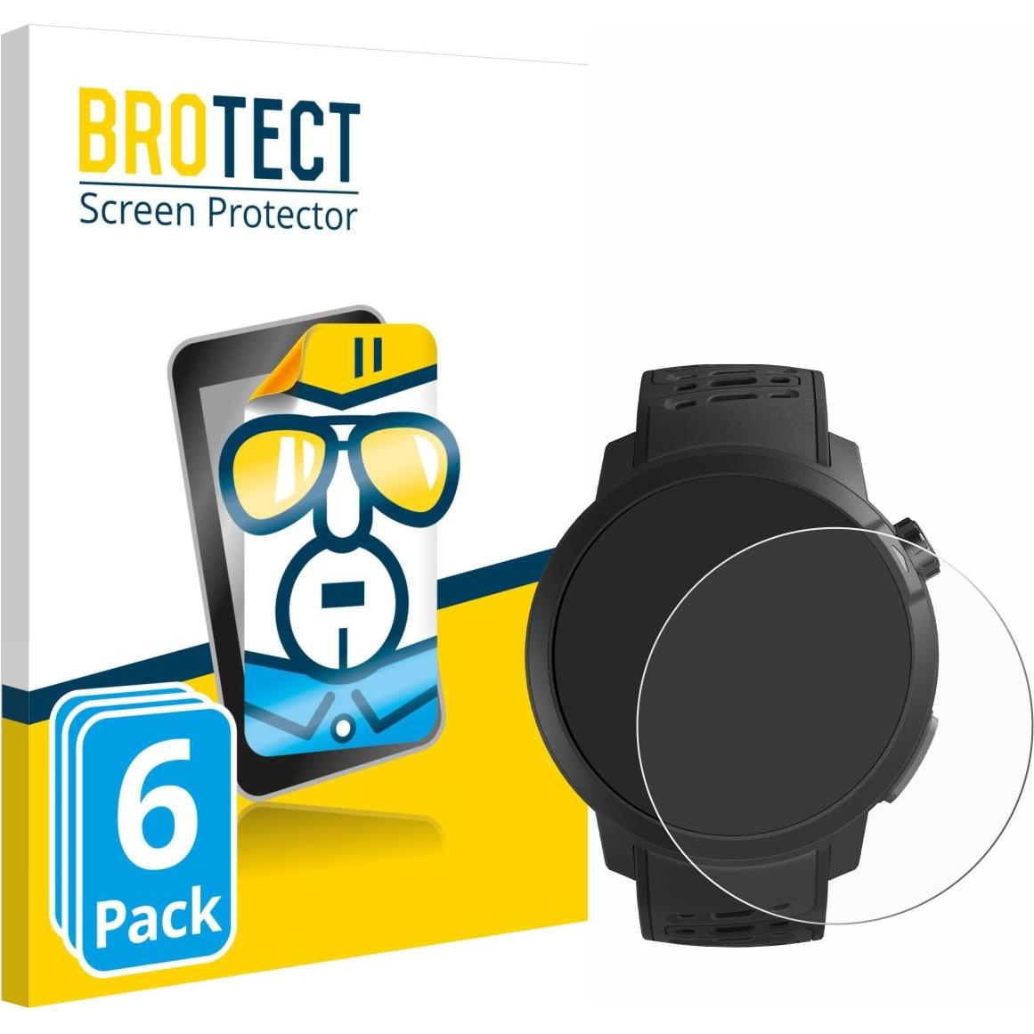 BROTECT Schutzfolie Displayschutz Displayschutzfolie Folie Klar Transparent, Smartwatch Schutzfolie, Transparent