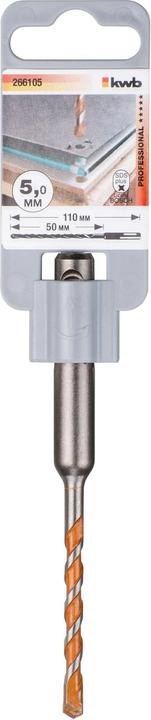 Actual product image kwb SDS Plus All Purpose Hammer Drill 5x 110 mm (5 mm)