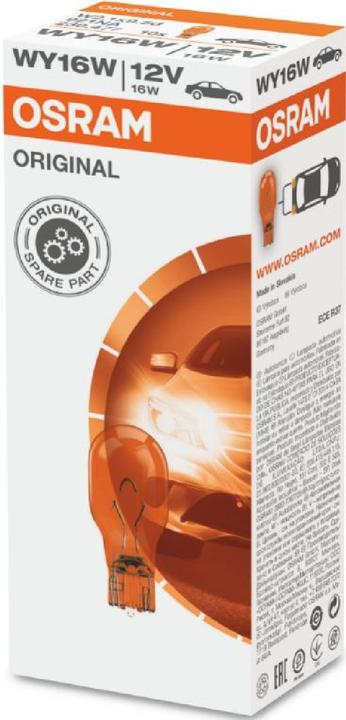 Actual product image Osram Glassockellampe Orange 16W