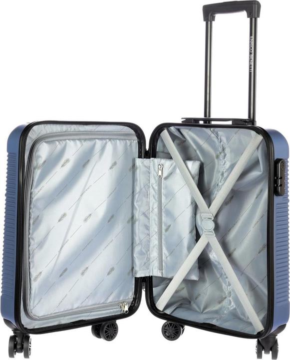 Actual product image Enrico Benetti Louisville Hand Luggage Trolley Denim Blue (37 l)