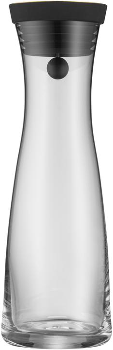 Productafbeelding WMF Waterkaraf 1l Glazen karaf Basic Kanteldeksel CloseUp Sluiting (1 l)