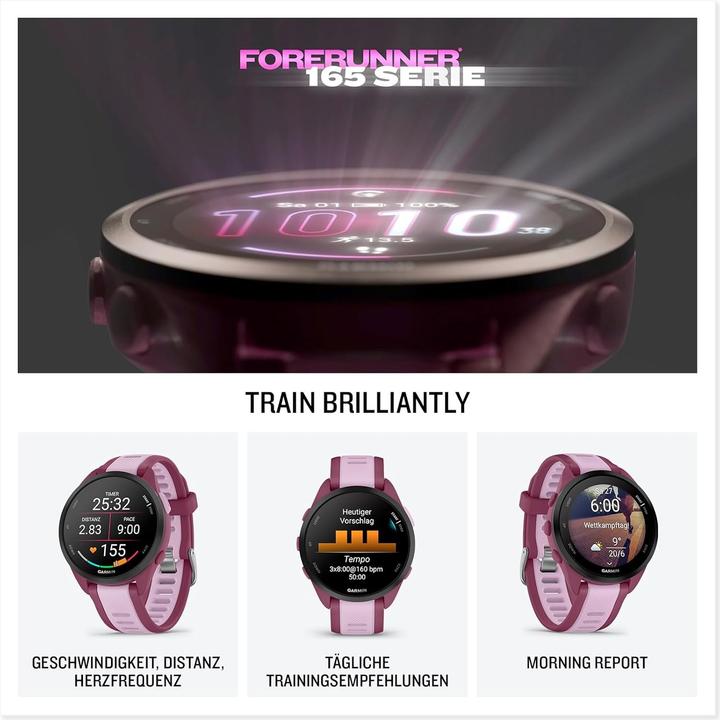 Produktbild Garmin Forerunner 165 Music (43 mm)