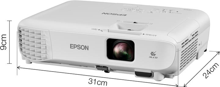 Actual product image Epson EB-W06 (WXGA, 3700 lm, 1.3 - 1.56:1)