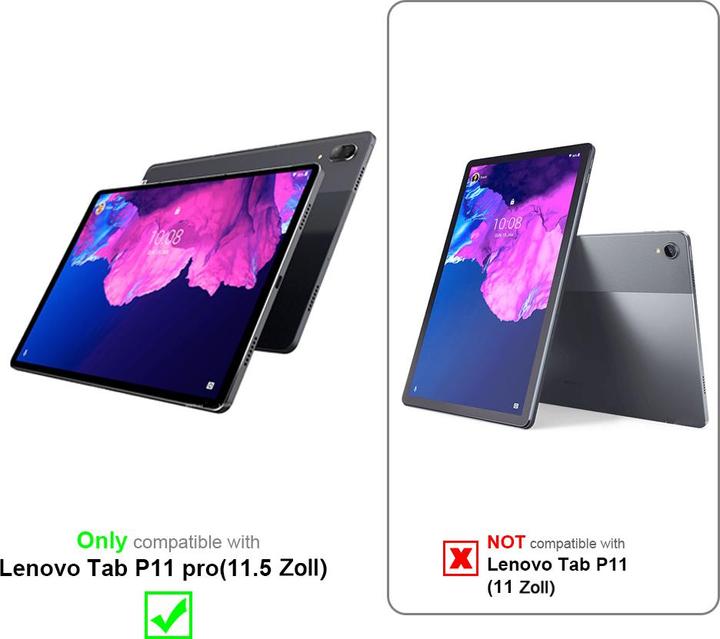 Produktbild Cadorabo Handykette für Lenovo Tab P11 PRO (11.5 Zoll) Necklace Hülle mit verstellbarem Kordelband